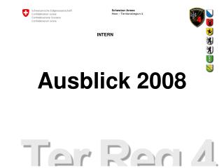 Ausblick 2008