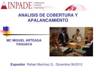 ANALISIS DE COBERTURA Y APALANCAMIENTO