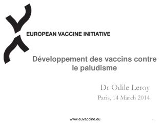 Développement des vaccins contre le paludisme