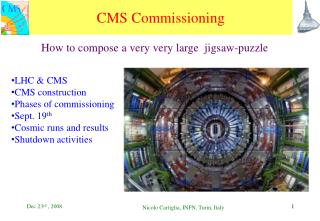 CMS Commissioning