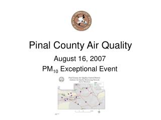 Pinal County Air Quality