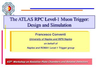 The ATLAS RPC Level-1 Muon Trigger: Design and Simulation