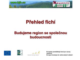 Přehled fichí Budujeme region se společnou budoucností