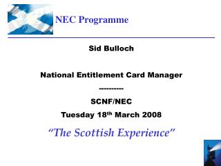 NEC Programme
