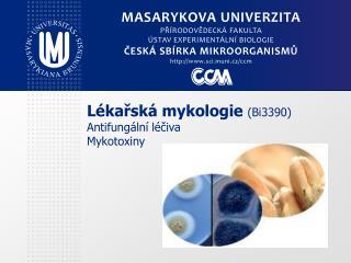 Lékařská mykologie (Bi3390) Antifungální léčiva Mykotoxiny