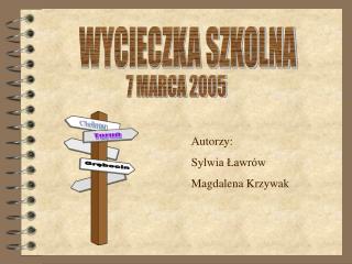 WYCIECZKA SZKOLNA