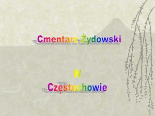 Cmentarz Żydowski