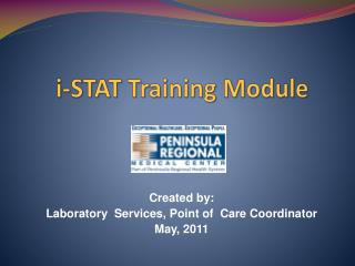 i -STAT Training Module