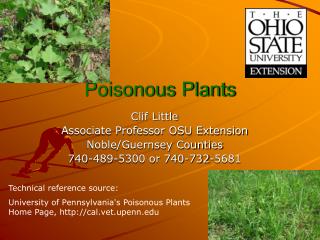 Poisonous Plants