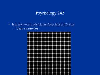 Psychology 242