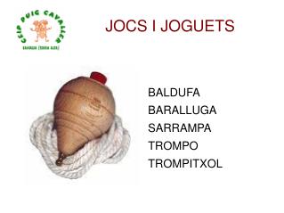 JOCS I JOGUETS