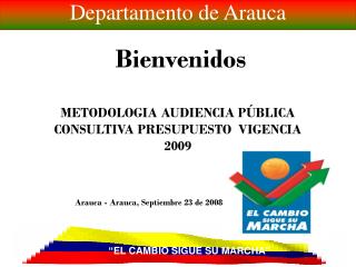 Arauca - Arauca, Septiembre 23 de 2008