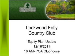 Lockwood Folly Country Club