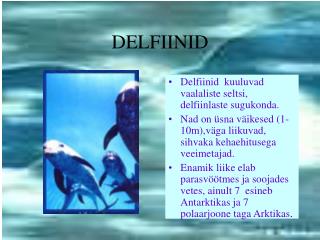 DELFIINID