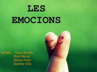 LES EMOCIONS