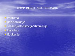 KOMPONENTE NDT TRETMANA