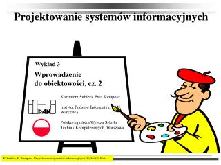 Projektowanie systemów informacyjnych