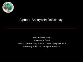 Alpha-1-Antitrypsin Deficiency