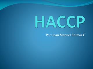 HACCP