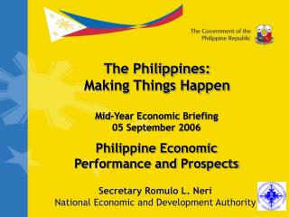 Philippine Economic Performance and Prospects