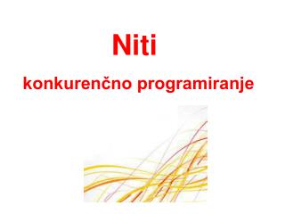 Niti konkurenčno programiranje