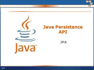 Java Persistance API