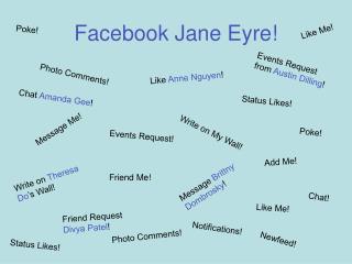 Facebook Jane Eyre!