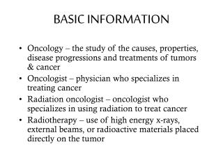 BASIC INFORMATION