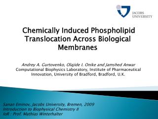 Chemically Induced Phospholipid Translocation Across Biological Membranes