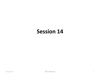 Session 14