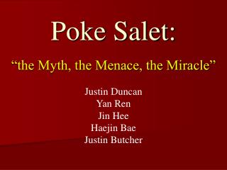 Poke Salet: