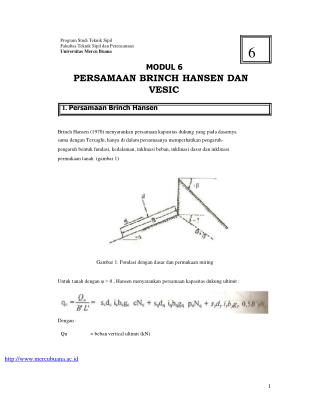 Program Studi Teknik Sipil