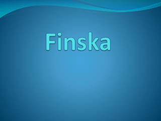 Finska