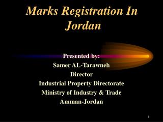 Marks Registration In Jordan