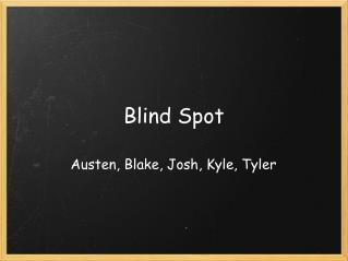 Blind Spot