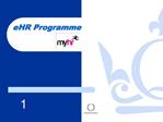 EHR Programme