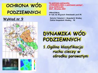 Wykład nr 9
