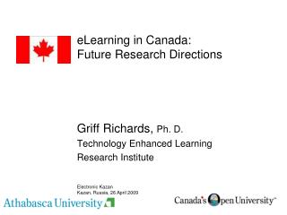 eLearning in Canada: Future Research Directions