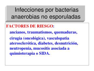 Infección por anaerobios