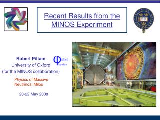 Recent Results from the MINOS Experiment