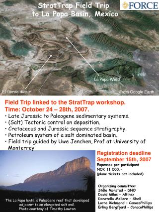 StratTrap Field Trip to La Popa Basin, Mexico