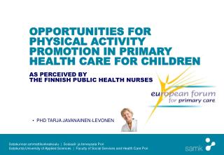 PHD TARJA JAVANAINEN-LEVONEN