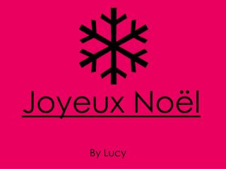 Joyeux Noël