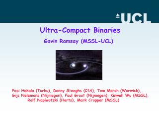 Ultra-Compact Binaries