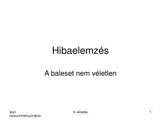 Hibaelemzés