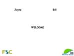 WELCOME