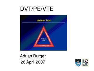 DVT/PE/VTE