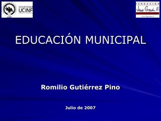 EDUCACIÓN MUNICIPAL