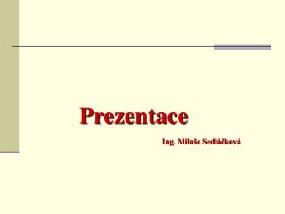 Prezentace