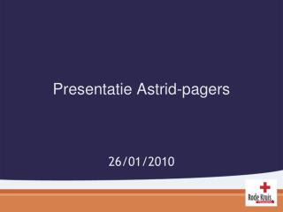 Presentatie Astrid-pagers